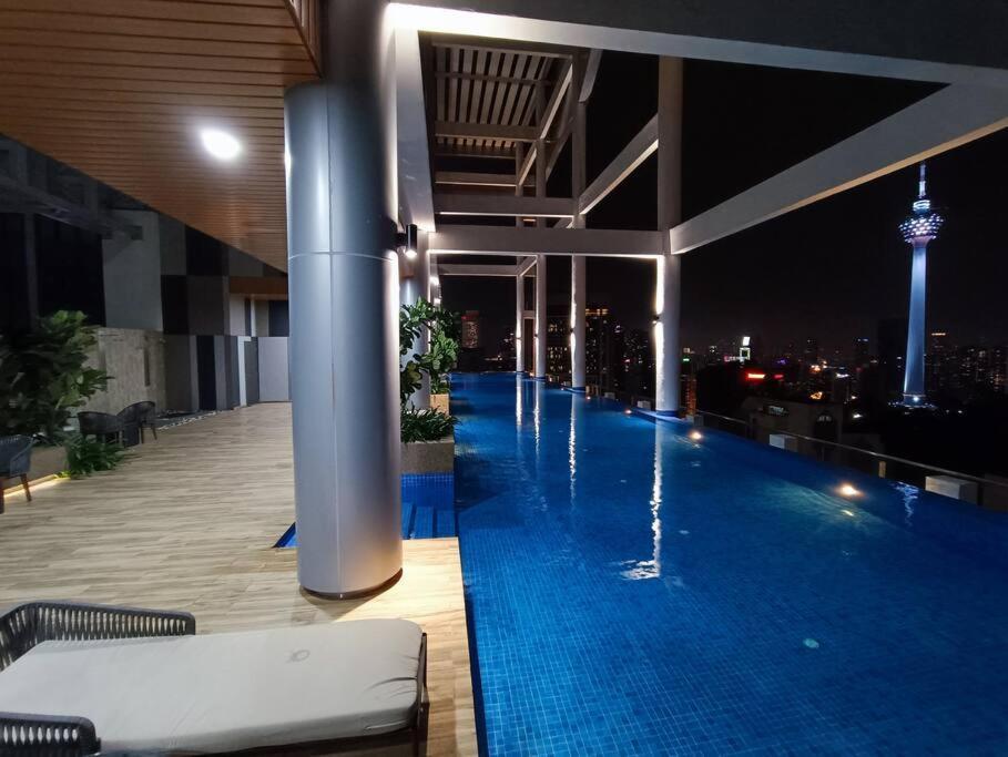 吉隆坡C14B Modern Infinity Pool Klcc Balcony View公寓 外观 照片