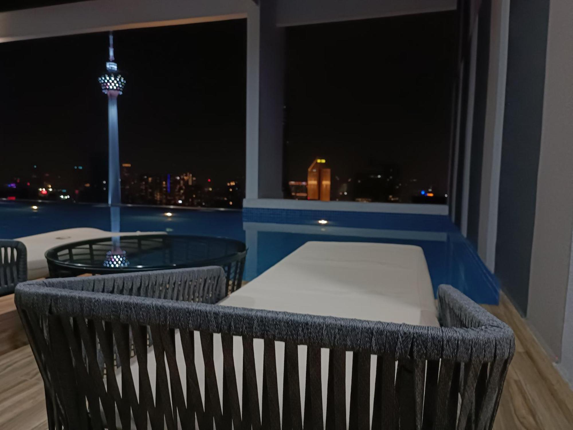 吉隆坡C14B Modern Infinity Pool Klcc Balcony View公寓 外观 照片