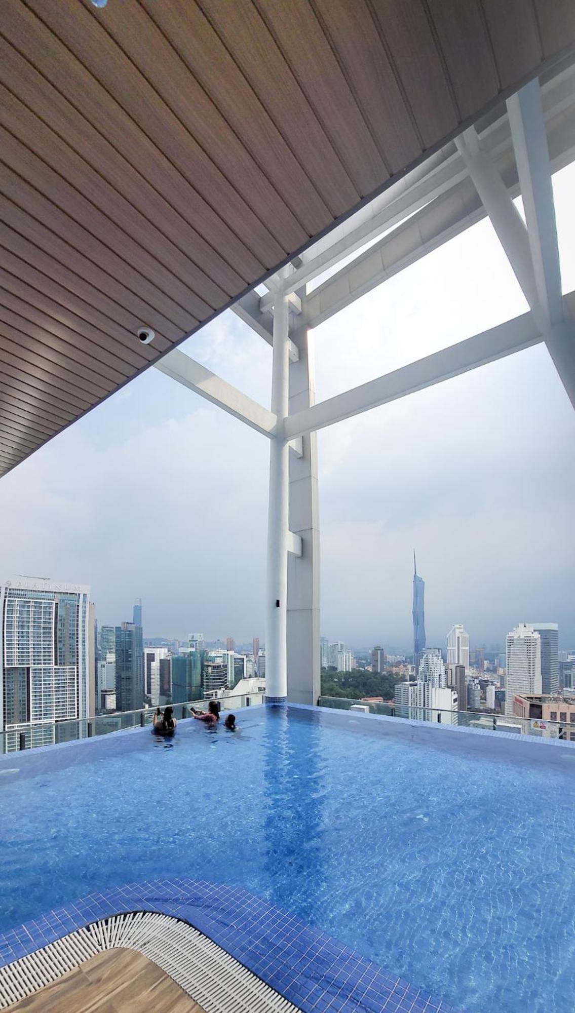 吉隆坡C14B Modern Infinity Pool Klcc Balcony View公寓 外观 照片