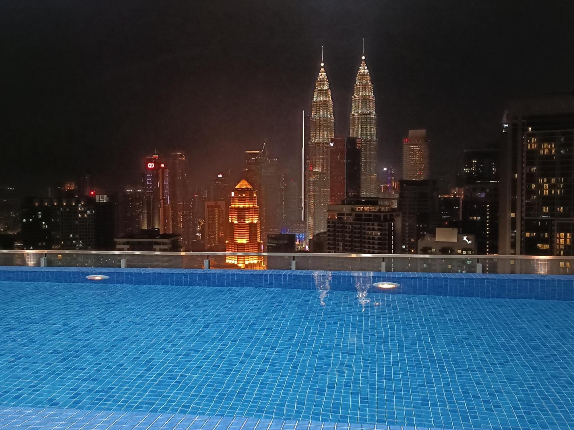 吉隆坡C14B Modern Infinity Pool Klcc Balcony View公寓 外观 照片
